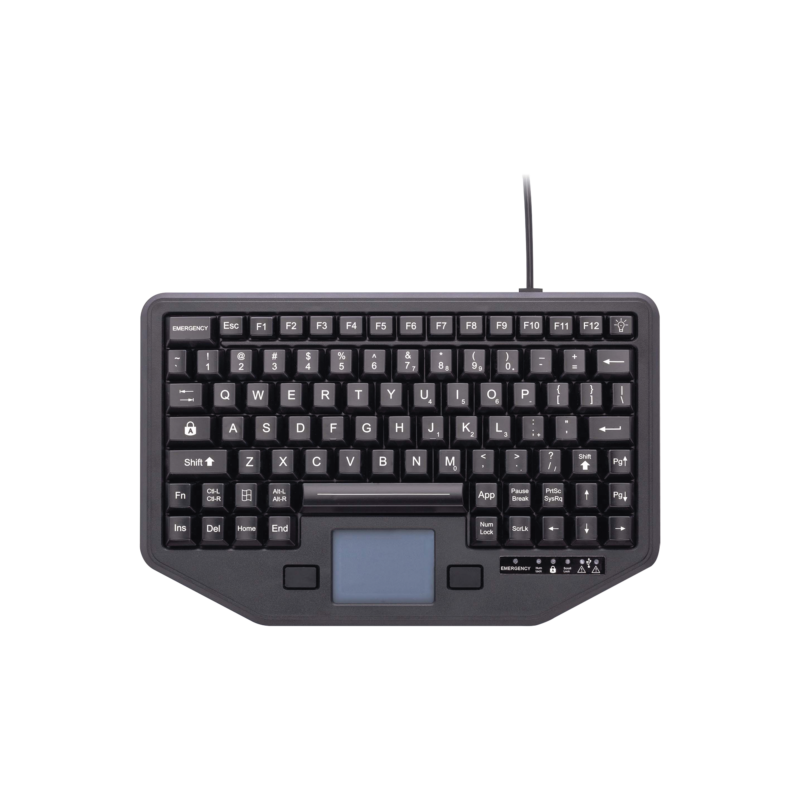 Teclado con Panel Táctil Integrado