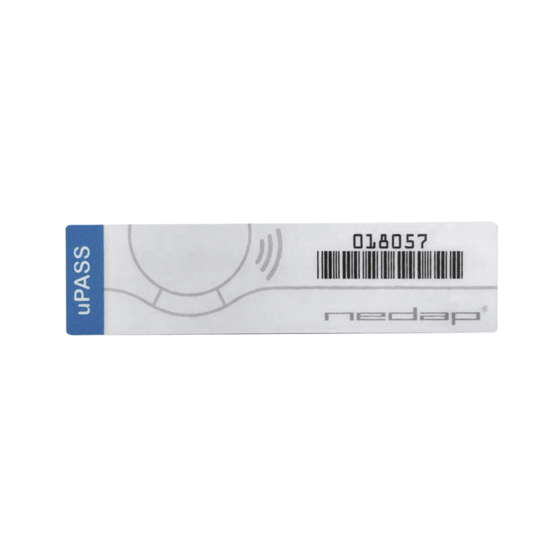 Tag para cristal Gen 2 UHF Windshield Tag Tamperproof  ( 26 Bits, Código de sitio y numeración   Personalizado )