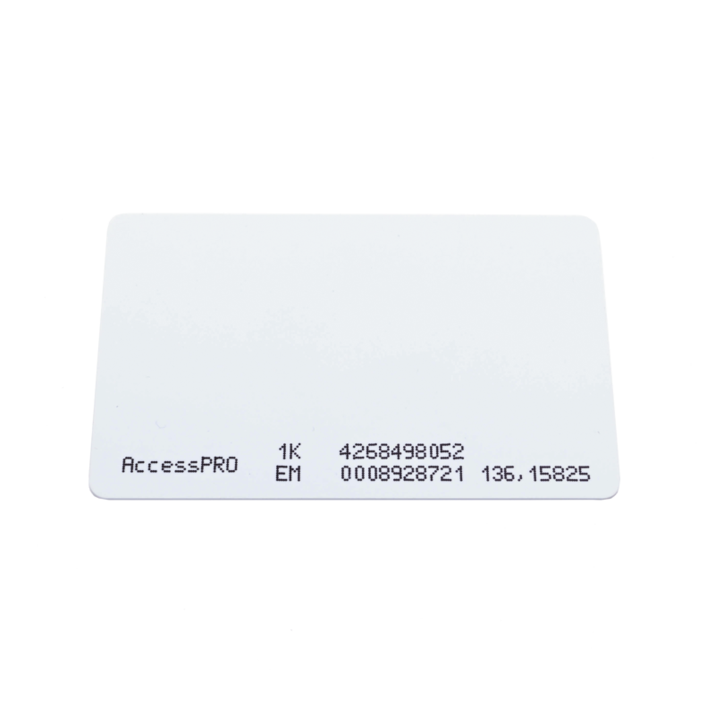 Tarjeta Dual / Proximidad 125 KhZ (tipo EM)+ MIFARE 13.56 Mhz 1Kb
