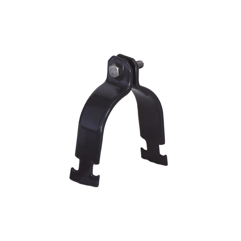 Abrazadera Unicanal con Recubrimiento de PVC de 1" (25.4 mm).