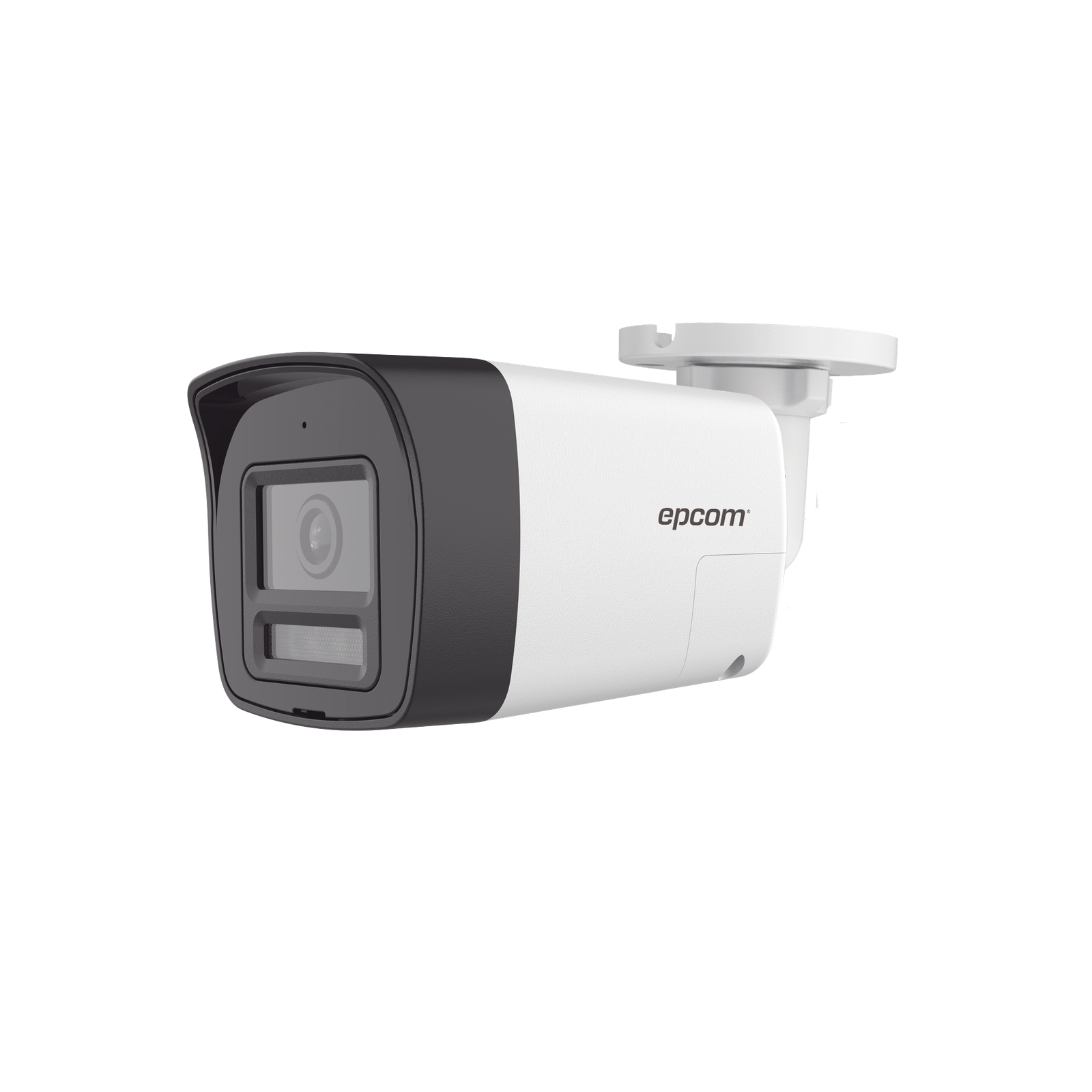 [Audio Bidireccional + Dual Light + ColorVu] Bala TURBOHD 4K (8 Megapixel) / Lente 2.8 mm / 30 mts IR EXIR + 20 mts Luz Blanca / Micrófono y Bocina Integrado / Exterior IP67 / Metal / dWDR