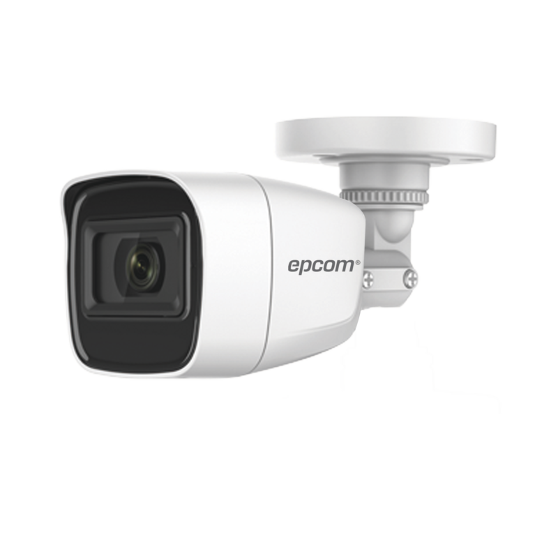 AUDIO POR COAXITRON / Bala TURBOHD 2 Megapixel (1080p) / Gran Angular 106° / Lente 2.8 mm / 25 mts IR EXIR / Exterior IP66 / 4 Tecnologías / dWDR