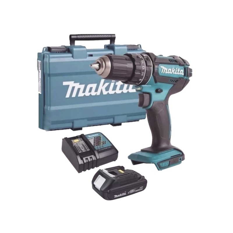 ROTOMART. ATORN. 1/2INV.V.R. 0-600 0-1900 RPM LI-ION 1 BAT. 1.5 A.H Y CARG C/LUZ FRENO MALETIN 18V