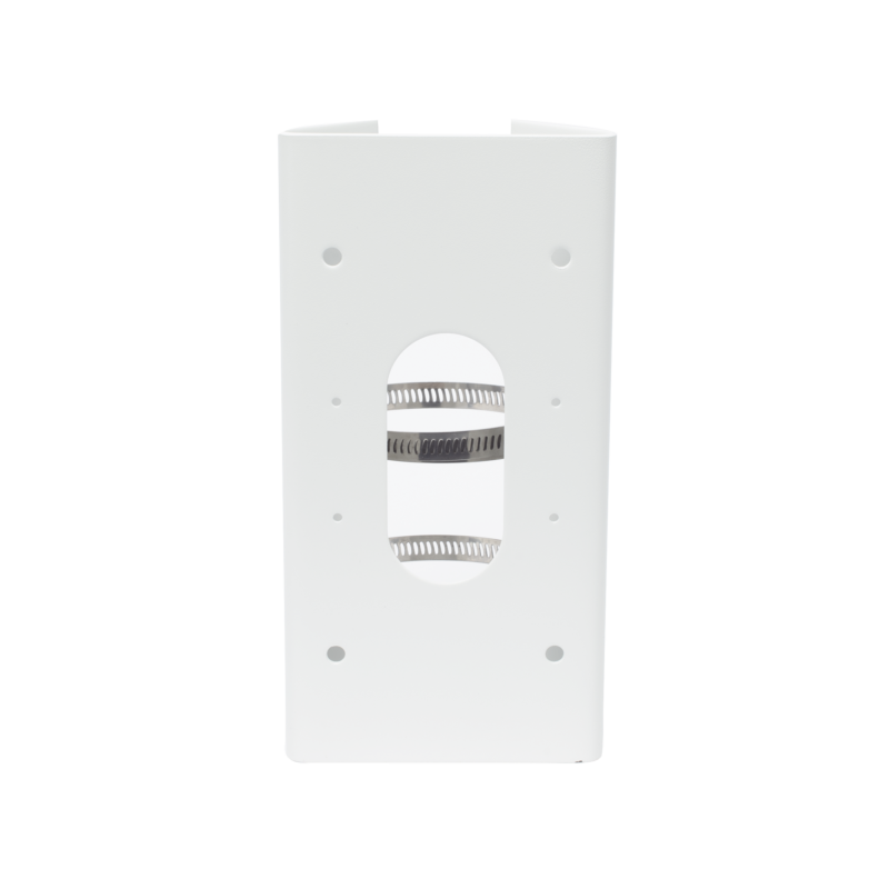 Montaje Vertical para Poste / Material de Acero Inoxidable