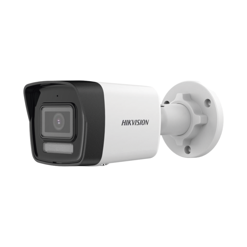 Bala IP 6 Megapixel / Lente 2.8 mm / Dual Light (30 mts IR + 30 mts Luz Blanca) / Micrófono Integrado / ACUSENSE Lite / Exterior IP67 / H.265 / PoE