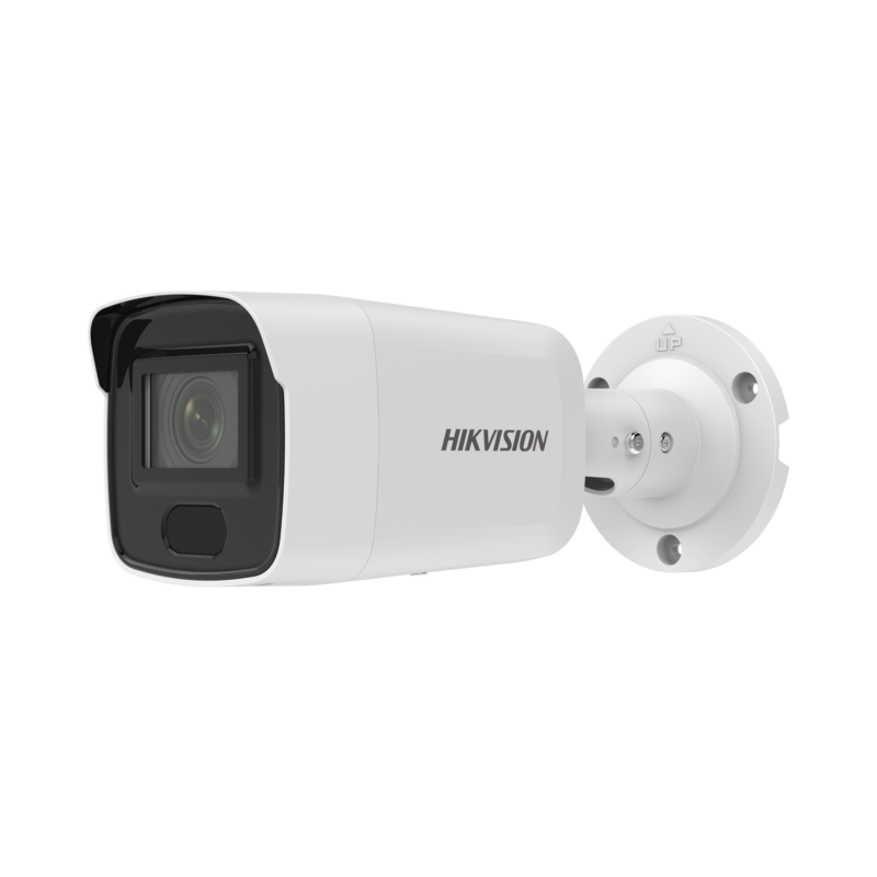 Bala IP 6 Megapixel / Lente 2.8 mm / 40 mts IR / Exterior IP67 / PoE / ACUSENSE / DARKFIGHTER / Alarmas y Audio I/O / ONVIF / Micro SD / 4 Analíticos: AcuSense, Deteccion Facial, Conteo de Personas por Cruce y Zona