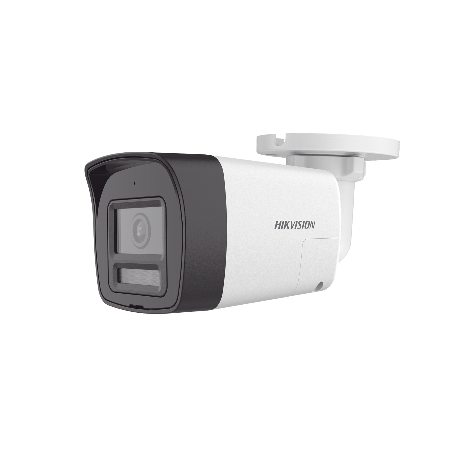 [Audio Bidireccional + Sirena & Estrobo + Dual Light + ColorVu] Bala TURBOHD 4K (8 Megapixel) / Lente 2.8 mm / 30 mts IR EXIR + 20 mts Luz Blanca / Micrófono y Bocina Integrado / Exterior IP67 / Metal / dWDR