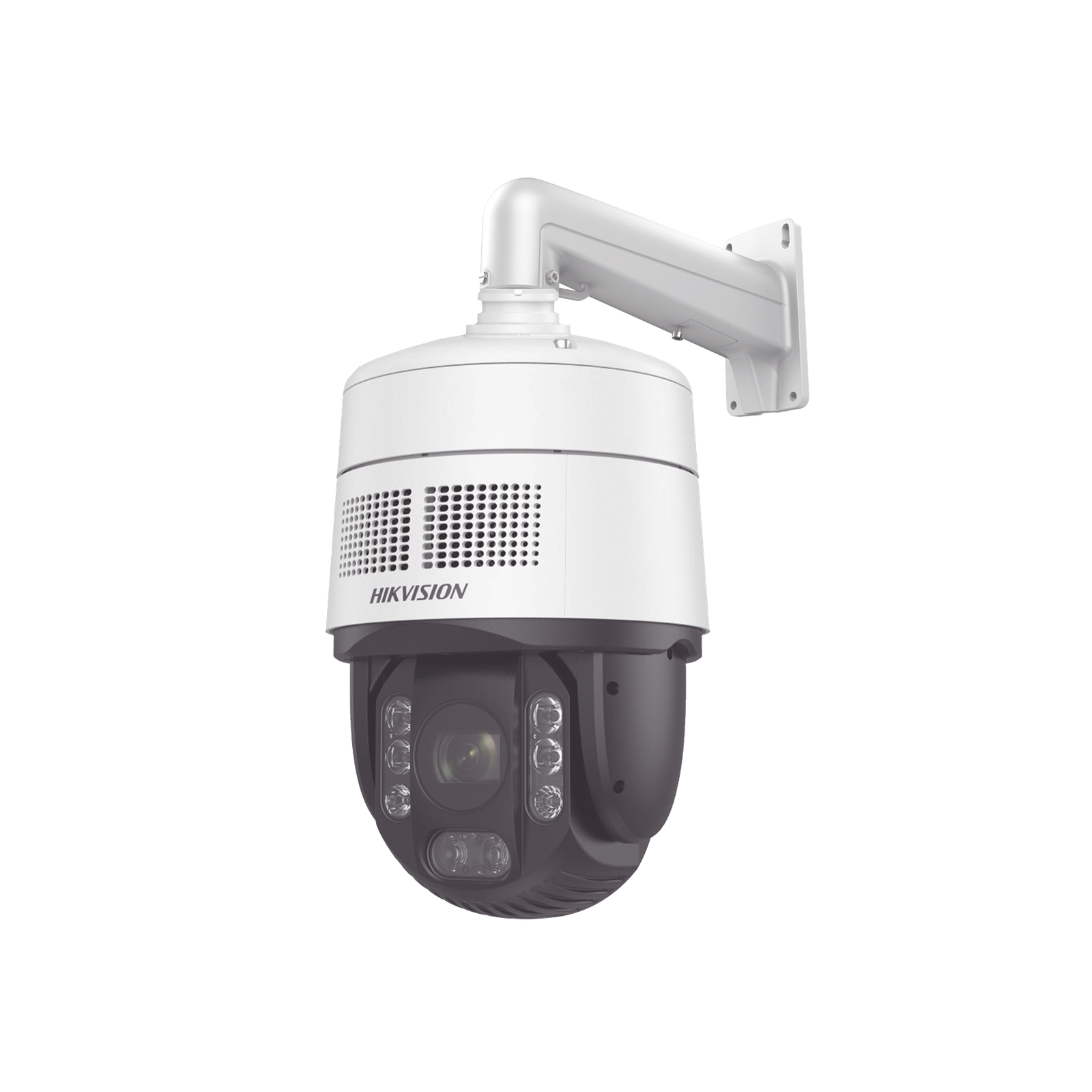 [ PROTECCIÓN ACTIVA ] Domo PTZ IP 4 Megapixel / 32X Zoom / 200 mts IR / Potente Alerta Audible y Luz Estroboscópica hasta 100 Metros / ACUSENSE / IP67 / IK10 /  / Autoseguimiento 2.0 / Hi-PoE / DARKFIGHTER / Rapid Focus / Micro SD