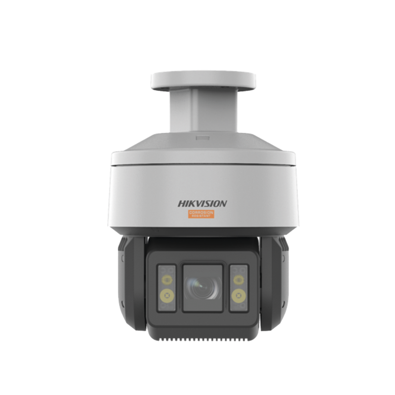 PTZ IP 4 Megapixel / 32X Zoom / Dual Light (100 mts IR / 30 mts Luz Blanca) / Polimero Anticorrosivo (Ideal para Zonas Costeras o Alta Salinidad) / AutoSeguimiento / DARKFIGHTER / Exterior IP67 / NEMA 4X / C5