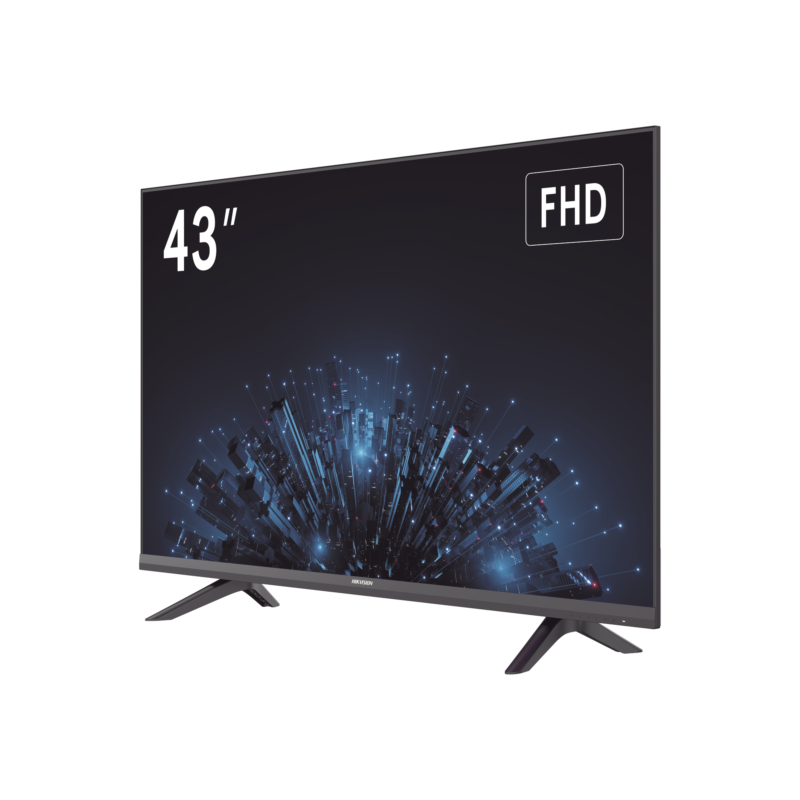 Monitor LED Full HD 43" / Ideal para Oficina y Hogar / Uso 24-7 / Entrada HDMI/VGA/USB / Compatible con Montaje VESA (200 X 200) / Bocinas Integradas