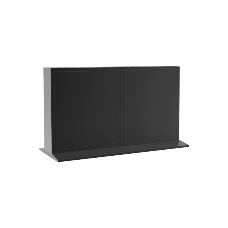 Gabinete Pedestal Modular Para Piso / Compatible con Monitor de 55" / Especial para Videowall / Compatible con DS-D2055NL-B/G - DS-D2055LU-Y