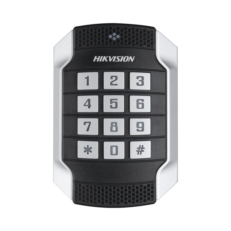 Lector de Tarjetas MIFARE y Contraseñas / Wiegand W26 - W34 y RS-485 / IP65 / IK10 / Estetico y Facil de Utilizar / Indicador LED