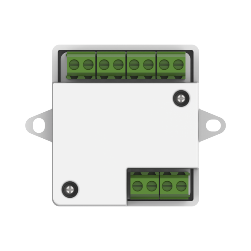 Módulo Seguro para Instalaciones SEGURAS en Controles de Acceso HIKVISION / Compatible con Biometricos Faciales Min Moe / Conexión RS-485  /  Soporta Botón de Salida y Chapa