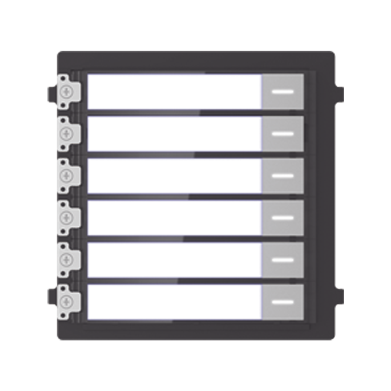 Módulo de Botones Para Videoportero Modular / Llamada de un solo Toque / Soporta Hasta 6 Monitores Principales