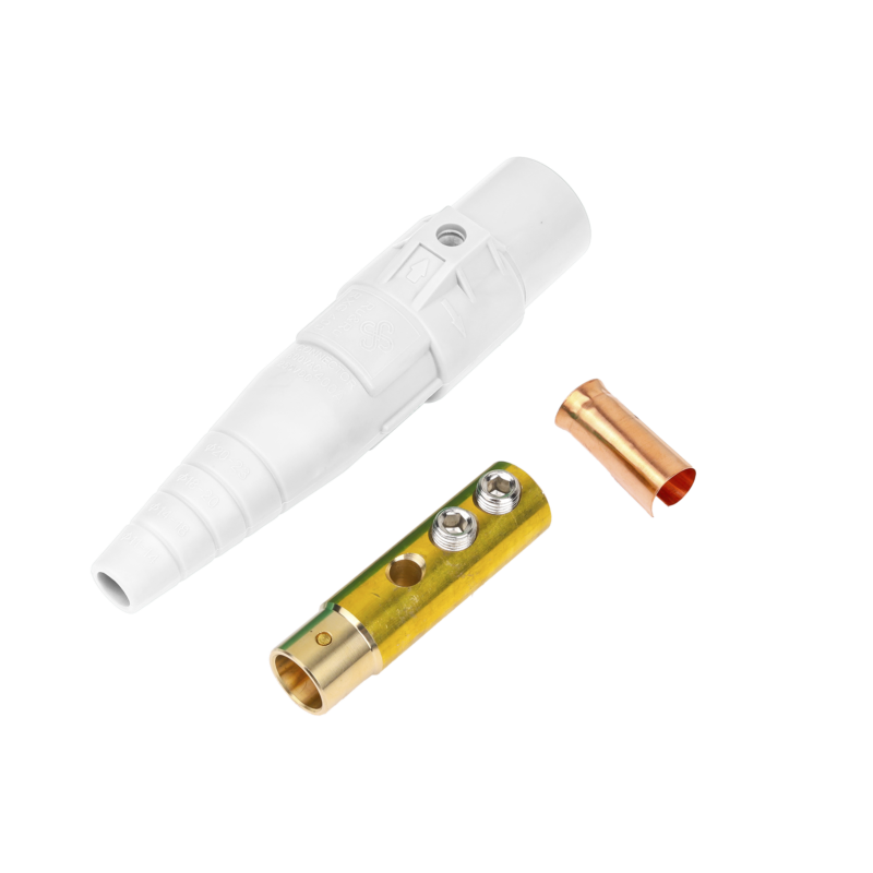 Conector camlock 400 AMPERES HEMBRA COLOR BLANCO