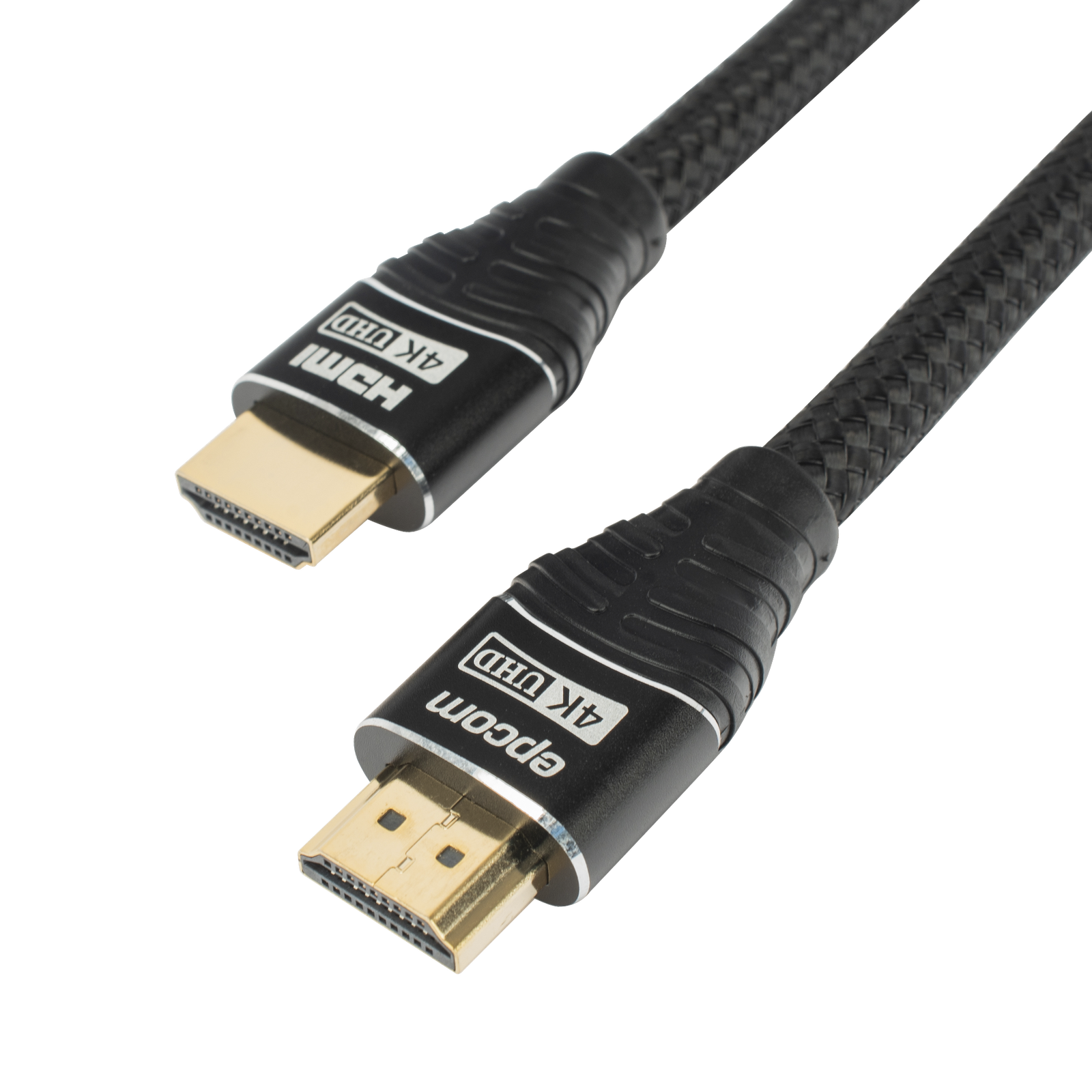 Cable HDMI de 1.8 Metros (5.91 Pies) | Alta Definición | Longitud | Versión 2.0 | Alta Velocidad 18Gbps | 4K@60Hz | Conectores Chapados en Oro | Tipo Redondo