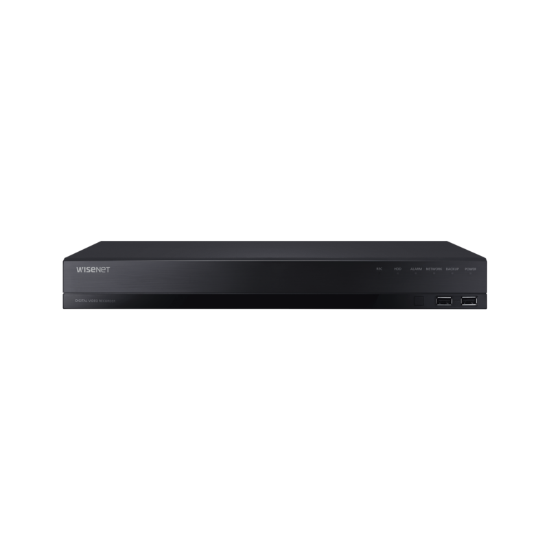 DVR 18 Canales (16 Analogicos + 2 IP) hasta 8 MP/ Soporta 4 Tecnologías (AHD, TVI, CVI, CVBS) / 2 bahias HDD (no incluidos)