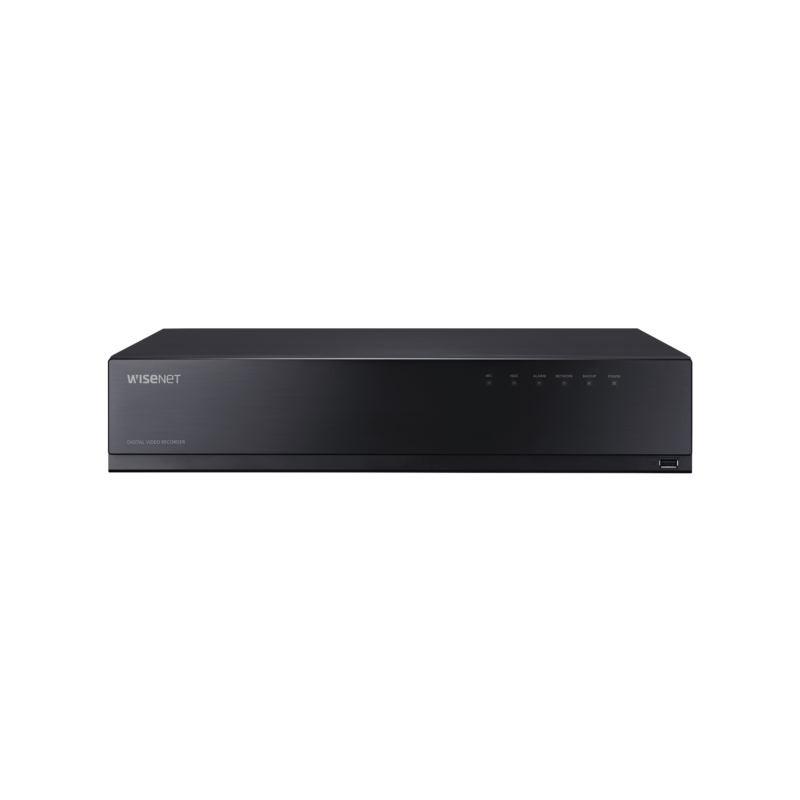 DVR 18 Canales (16 Analogicos + 2 IP) hasta 8 MP/ Soporta 4 Tecnologías (AHD, TVI, CVI, CVBS) / 8 bahias HDD (no incluidos)
