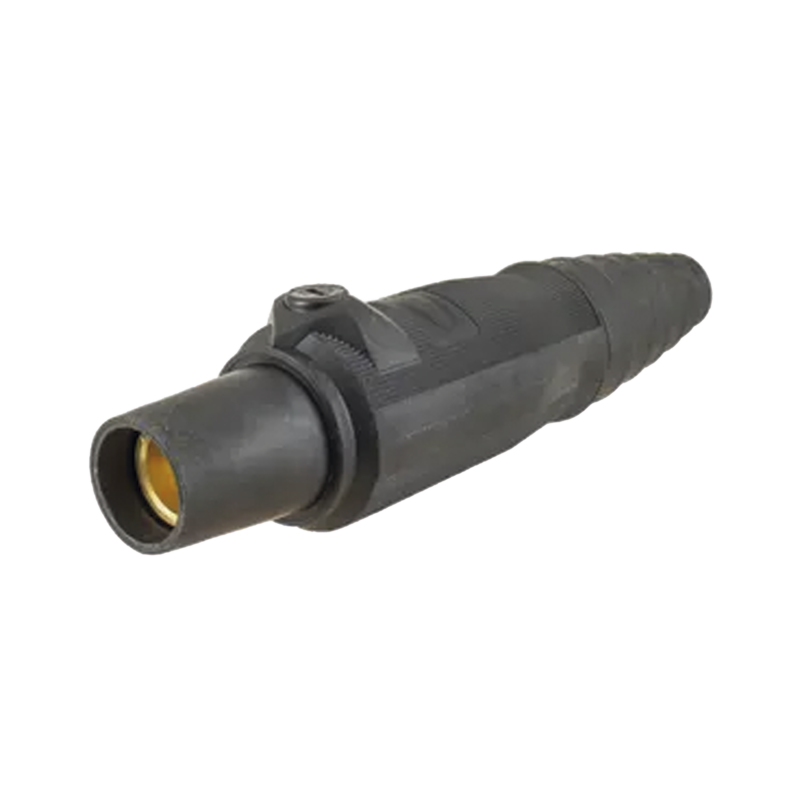Conector Hembra Unipolar de 400 A 600 V CA/CC / Grado Industrial / Tornillos de fijación dobles/ Color Negro.