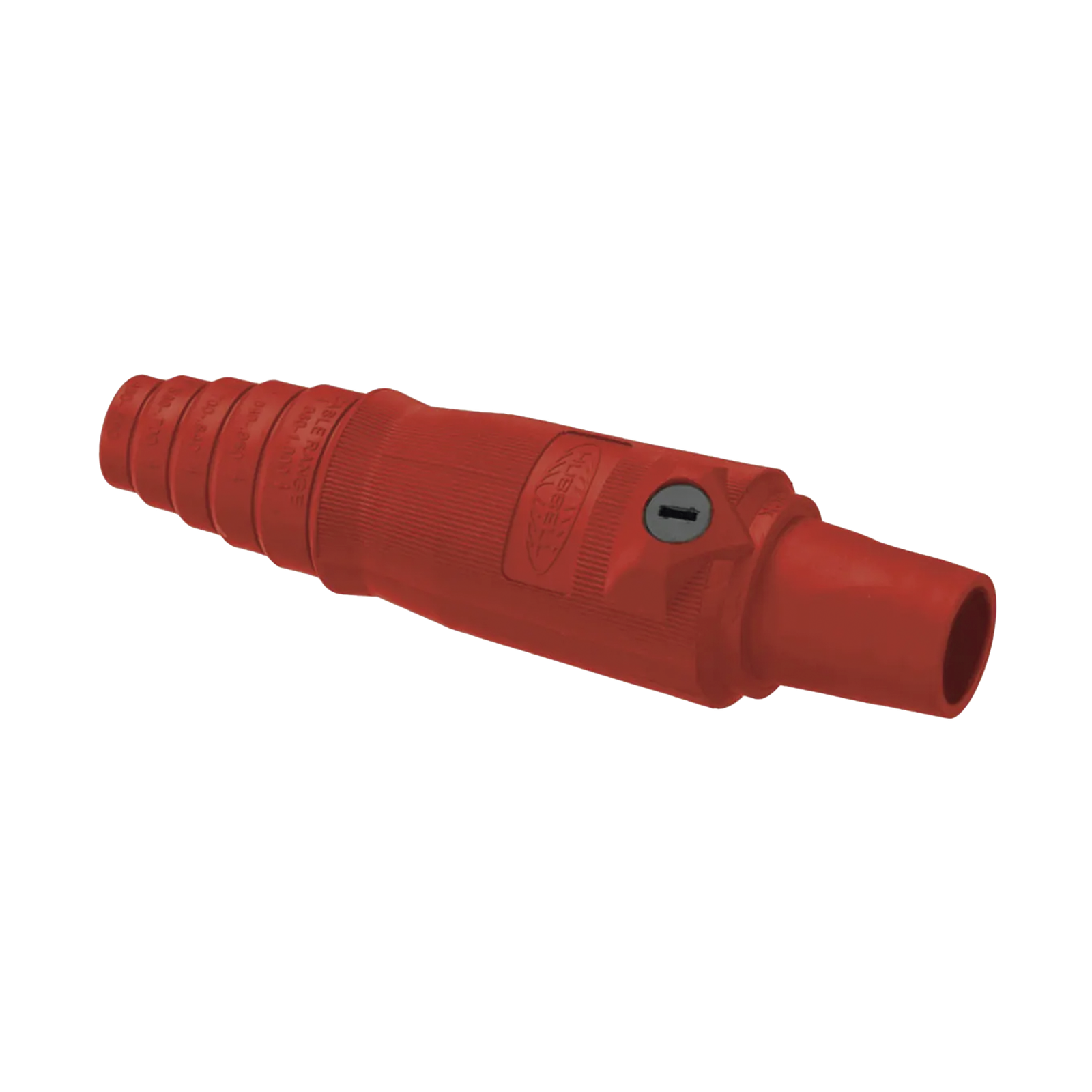 Conector Hembra Unipolar de 400 A 600 V CA/CC / Grado Industrial / Tornillos de fijación dobles/ Color Rojo.