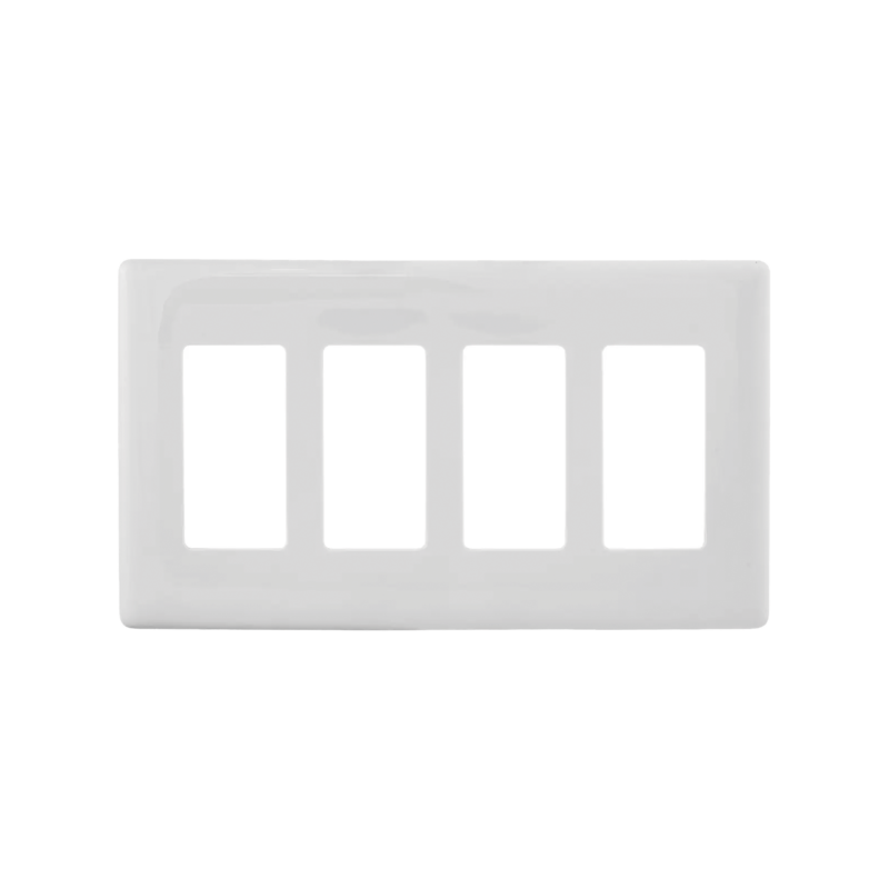 Tapa 4 Multigang/ Color Blanco.