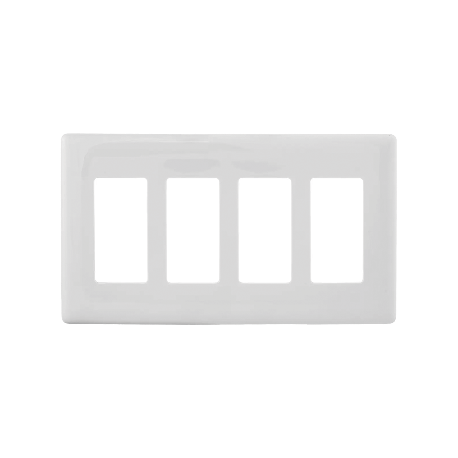 Tapa 4 Multigang/ Color Blanco.