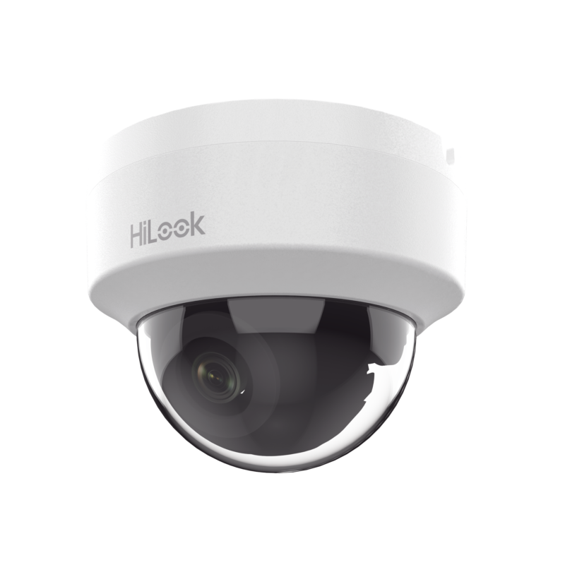 HiLook Series / Domo IP 4 Megapixel / Lente 2.8 mm (Gran Angular) / 20 mts IR / Interior / PoE / dWDR / H.265+ / ONVIF