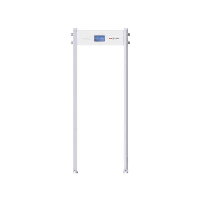 Detector de Metales Walk-though ISD-SMG212L / 1-6-11-12 Zonas de Detección / Pantalla LCD 7 Pulgadas / Sensibilidad Ajustable 999 Niveles / Conteo de Personas / Red Remota / Autodiagnóstico / LED de Posicionamiento