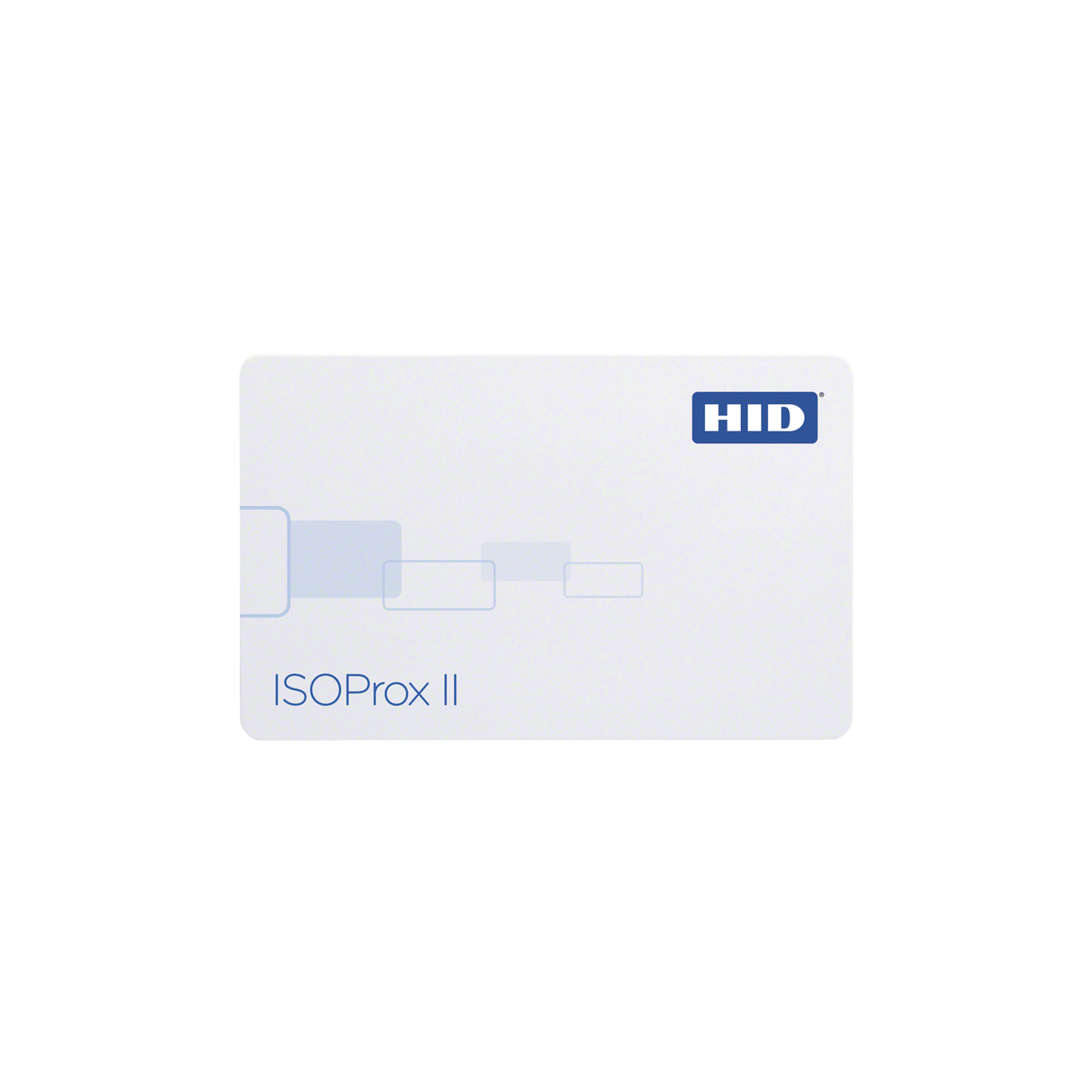 Tarjeta de Proximidad ISOProx II HID (Delgada) Perforada Horizontalmente / Garantía de por Vida/ 1586/1386