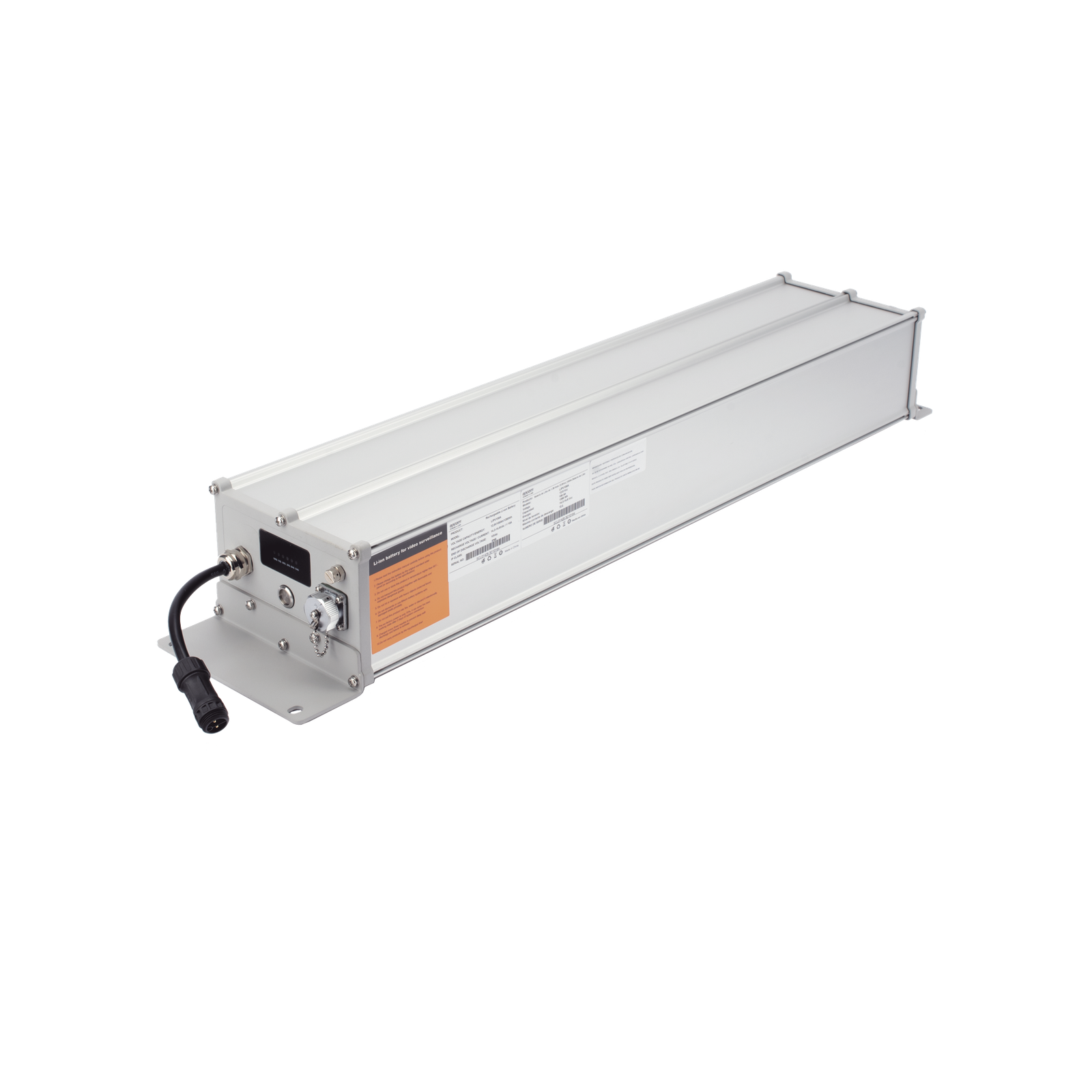 Batería de Ion-Litio para Videovigilancia 1280 Wh, 100Ah, Controlador Incluido, Conexión Directa a Panel Solar y Salida de 12 Vcc o 24 Vcc