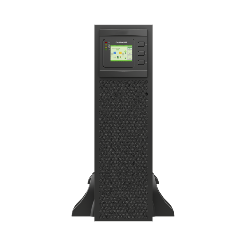 UPS de 15 KVA/15 kW, Online Doble Conversión, 120 Vac de Entrada 3 Fases, Entrada Hardwired, Onda Senoidal Pura, Torre o Rack