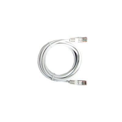 Cable de Parcheo UTP Cat5e - 0.5 Metros (1.64 Pies) - Blanco