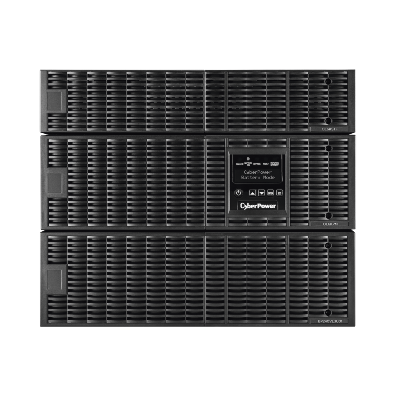 UPS de 6000 VA/5400 W, Online Doble Conversión, 200 - 240 Vac de Entrada NEMA L6-30P, 120 - 240 Vac de Salida, Onda Senoidal Pura, Torre o Rack de 8 UR, Con 6 Tomas NEMA 5-20R, 2 NEMA L6-20R y 1 NEMA L6-30R