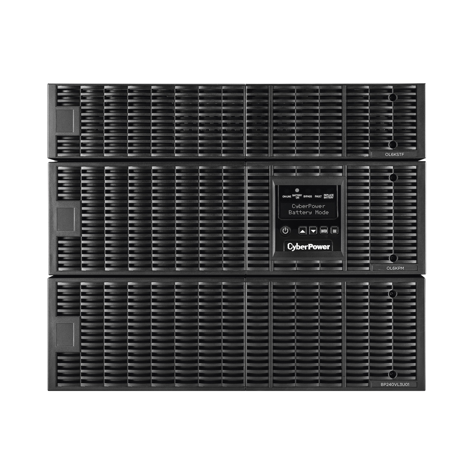 UPS de 6000 VA/5400 W, Online Doble Conversión, 200 - 240 Vac de Entrada NEMA L6-30P, 120 - 240 Vac de Salida, Onda Senoidal Pura, Torre o Rack de 8 UR, Con 6 Tomas NEMA 5-20R, 2 NEMA L6-20R y 1 NEMA L6-30R