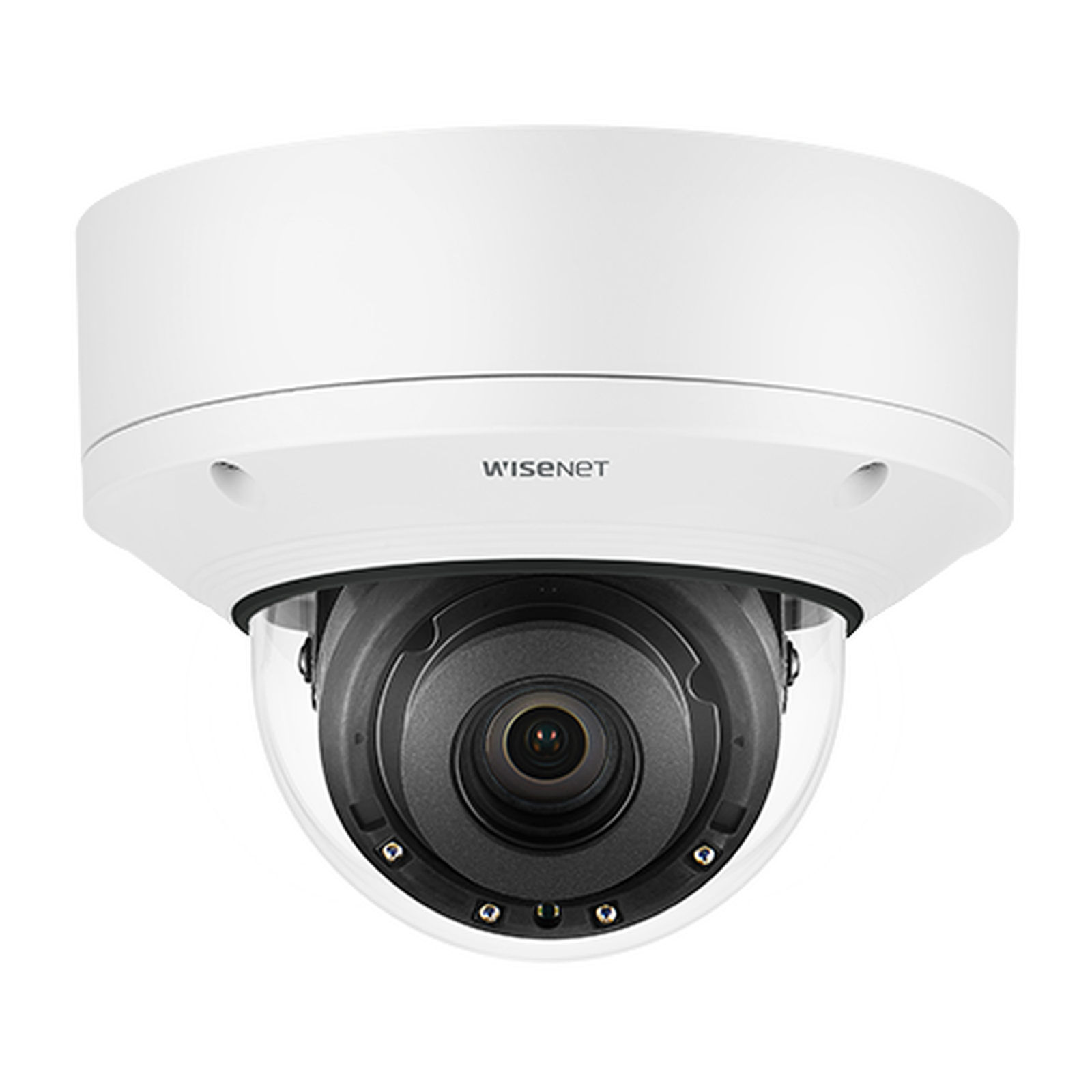Cámara Domo 2MP con IA, Antivandalica / Lente Motorizado de 4.38 A 9.33mm / P-Iris, WDR 120dB / Ranura SD / IP66 IP67 IP6K9K IK10+ NEMA4X