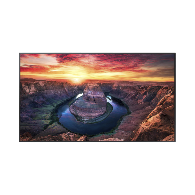 Pantalla Profesional de 85", Resolución UHD 3840X2160 PIX., Entradas de Video  DVI / HDMI / DisplayPort / HDCP, Bocinas Integradas 10W. Compatible VESA