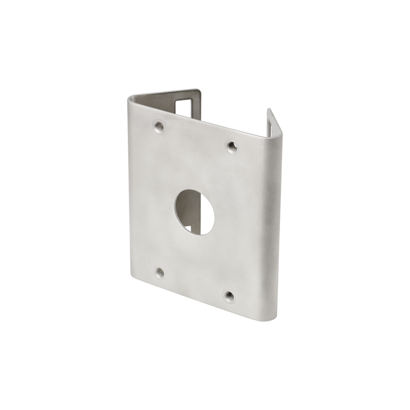 Adaptador para poste de Acero Inoxidable para montajes Hanwha