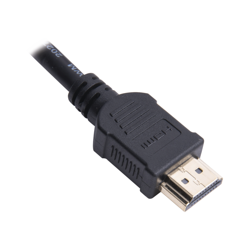 Cable HDMI de 1.8 Metros (High Speed) / Resolución 4K / Soporta Canal de Retorno de Audio (ARC)/ Soporta 3D / Blindado para Reducir Interferencia / Chapado en Oro / Alta Resistencia y Durabilidad.