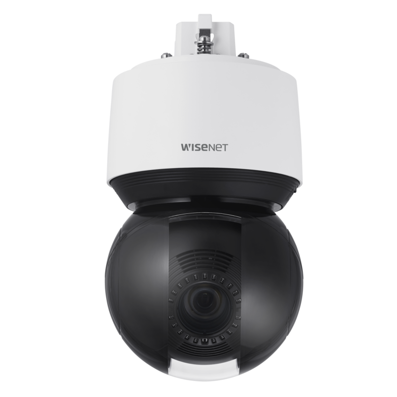 Cámara PTZ IP antivandálica 4K / IR 200m / 25x Zoom Óptico / IP66 / NEMA 4X / IK10 / Auto tracking / H.265 & WiseStream