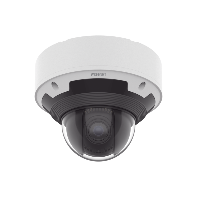 Cámara Domo 4K con Inteligencia artificial / Lente Motorizado de 4.4 a 9.3mm/ P-Iris/ WDR 120dB/ IP67/ IP6K9K/ IK10+/ NEMA4X/ MicroSD hasta 1TB/ ONVIF