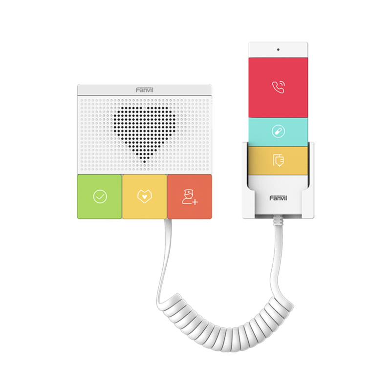 Intercomunicador SIP, 6 botones, antibacterial, 1 Relevador integrado