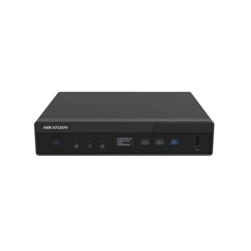 Controlador LED para Videowall / Configuración WEB / Android Interconstruido / 6 Puertos de Video RJ45 / Compatible con Paneles LED Hikvision