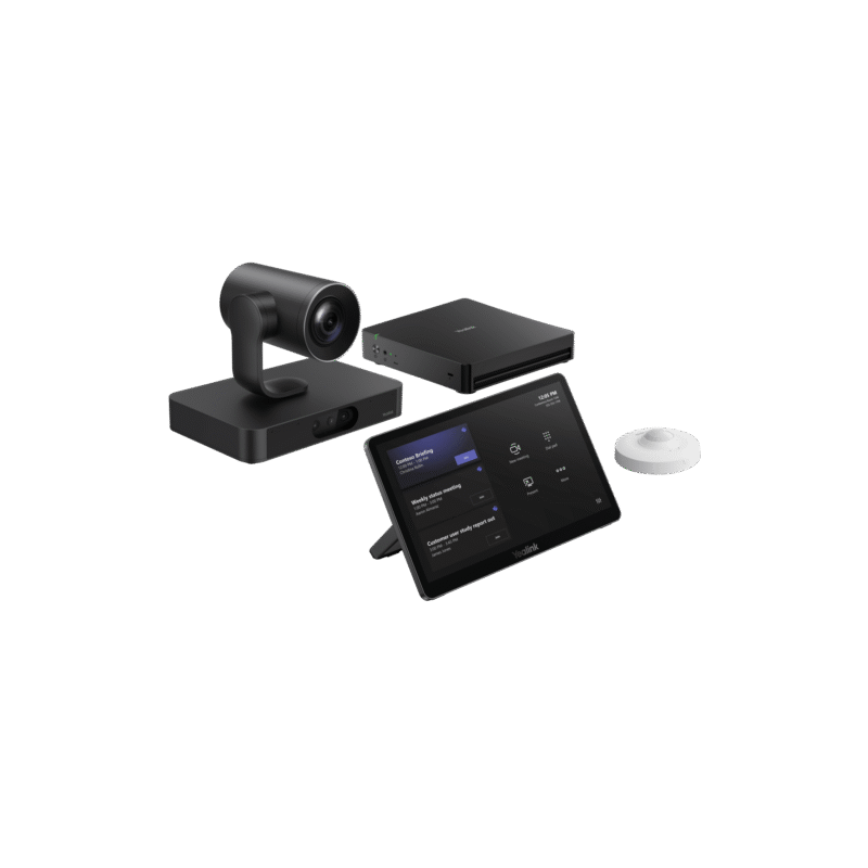 Sistema de Videoconferencia Yealink MVCS80 para Microsoft Teams Rooms con Tecnología de IA Colaborativa y Cámaras Dual 4K