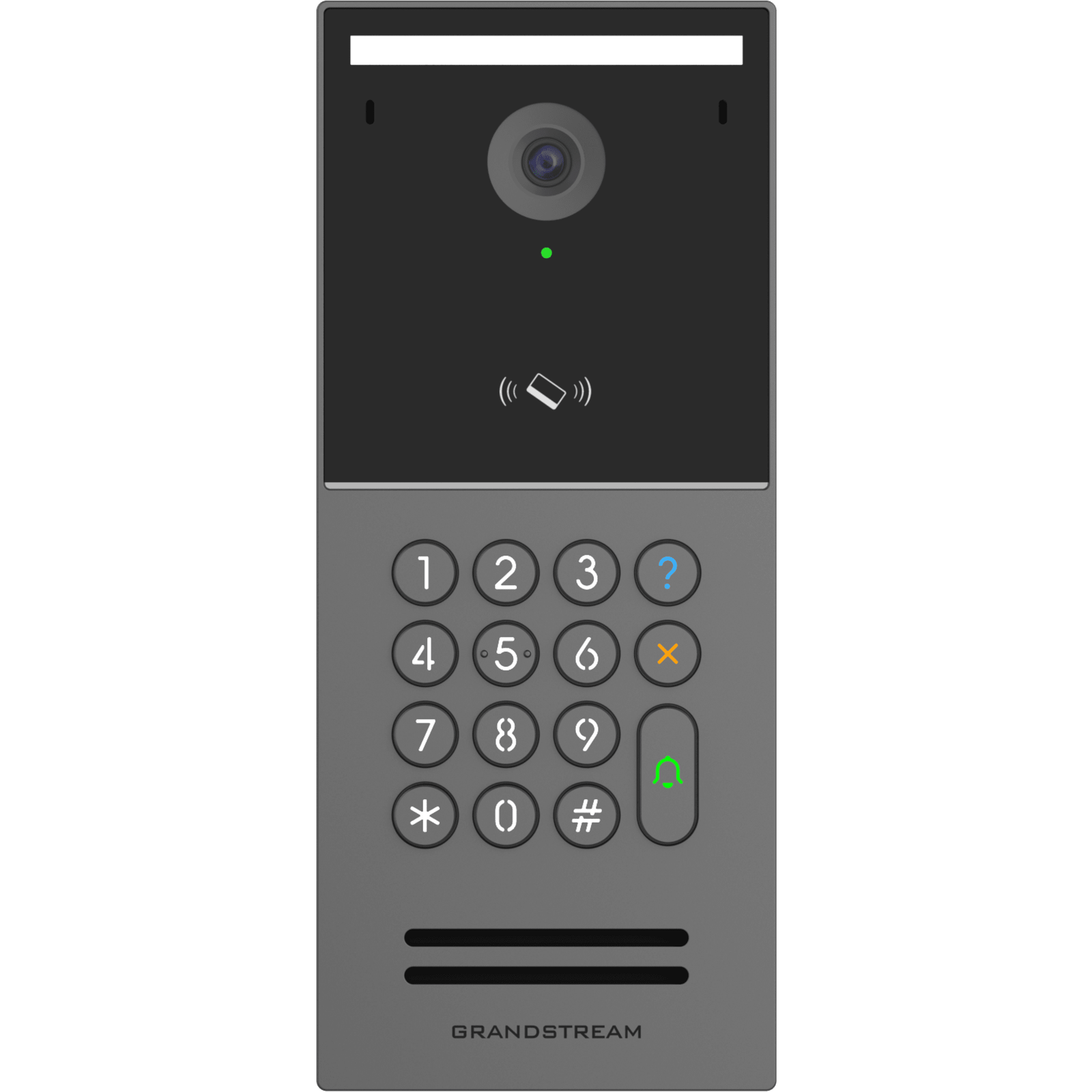 Videoportero IP Inteligente GDS3725 / 2K Ultra HD 1080p / Ángulo 127° / IA ISP con Análisis de Comportamiento / Lector RFID IC-ID NFC / Múltiples Métodos de Apertura / PoE Integrado / Protección IP66 IK10 / Interoper