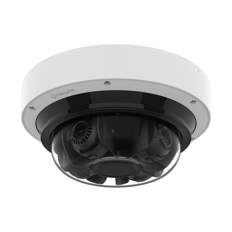 Camara Multi sensor 8MP x 4 CH con Inteligencia Artificial / Lente Motorizado de 3.3 a 5.7mm / WDR 120dB / Protección IP66 / IK10 / NEMA4X