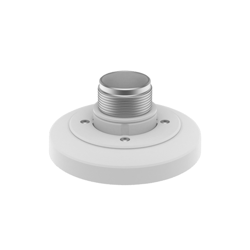 Adaptador tipo Plato necesario para montar en Pared o Techo Cámaras Hanwha serie QND, QNV-C