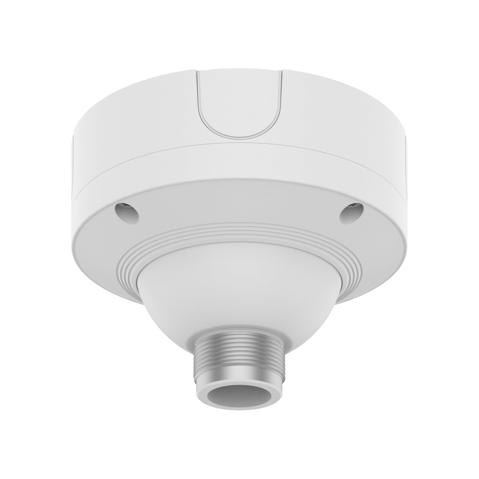 Montura Techo Base Giratoria SBP-180CMS / Aluminio Blanco RAL9003 / Diámetro 130 mm / Peso 970 g / Agujero Conduit 19.1 mm / Certificaciones FCC UL CE EAC