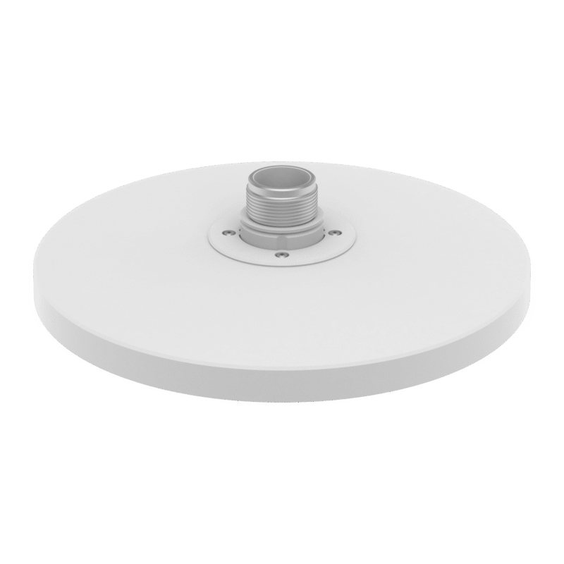 Montaje adaptador compatible con cámaras modelo PNM-9084RQZ1 / PNM-9085RQZ1 color blanco