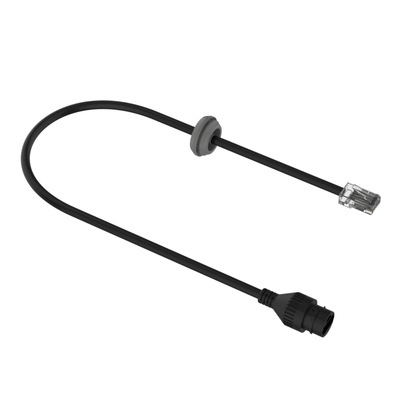 Paquete de 5 Piezas Cable Adaptador Plug-in a Pigtail Conexion Rj45 para Camaras Tipo Domo Serie Q