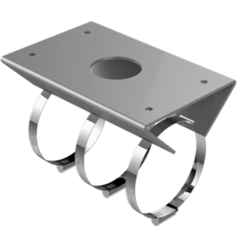 Montaje de Poste  para Exterior / Compatible con PTZ HIKVISION / epcom / HiLook